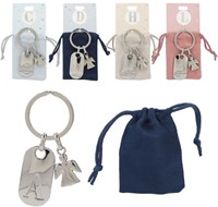 Depesche porte-clés ange gardien lettre - accessoire personnalisé