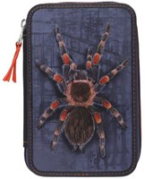 Depesche Adventure World trousse - 2 compartiments, araignée, bleu, fournitures scolaires-2