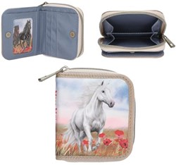Depesche portefeuille Miss Melody POPPY SAND - motif cheval - enfant
