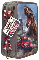 Depesche trousse dinosaure - trousse scolaire 3 compartiments NEW WORLD-3