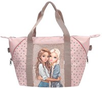 Depesche sac de sport TOPModel DOTS rose polyester scintillant-2