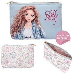 Depesche TOPModel trousse de toilette bleu clair festival fun statement
