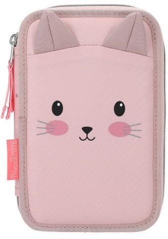 Depesche Princess Mimi trousse 2 compartiments cerf rose fournitures scolaires-2