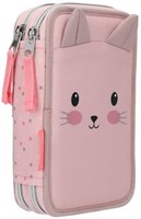 Depesche Princess Mimi trousse 2 compartiments cerf rose fournitures scolaires-3