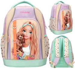 Depesche sac à dos TOPModel SUNNY DOG - Cartable jaune motif chien