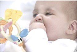 Tolo Baby Souris Hochet - Couleur Pastel