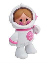 Tolo figurine de jeu astronaute fille - combinaison blanche - jouet éducatif