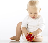 Tolo Hochet Classic balle jouet bébé coloré-3