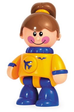 Tolo figurine hôtesse de l'air - poupée First Friends - jouet éducatif