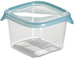 Curver boîtes de conservation - Fresh&Go 450ml - lot de 3 - transparent bleu