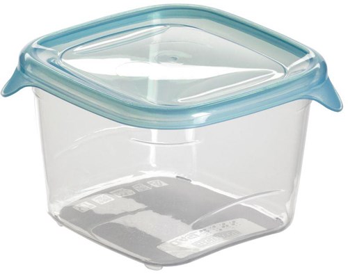 Curver boîtes de conservation - Fresh&Go 450ml - lot de 3 - transparent bleu