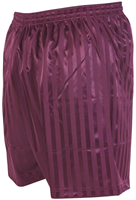 Precision short de football junior rayé bordeaux sport S 22-24