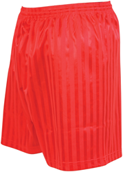 Precision short de football junior rouge - short de sport M/L - polyester