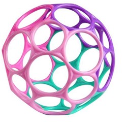 Oball Classic EasyGrasp Toy- Pink/Purple