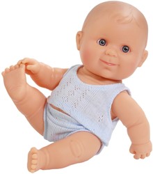Paola Reina Pop Puppegie garçon blanc/bleu (boîte)