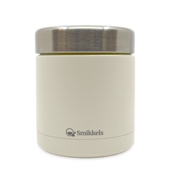 Smikkels boîte à lunch thermos - récipient alimentaire blanc doux 350ml