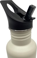 Smikkels - Bouchon en paille pour gourde - Noir-2