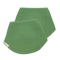 Smikkels - Bavoir bandana (2 pièces) - Vert