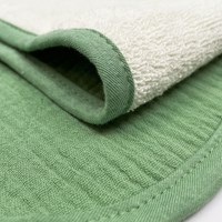 Smikkels - Bavoir bandana (2 pièces) - Vert-3