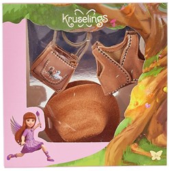 Kruselings accessoires de poupée cowgirl set vêtements marron - poupée mannequin
