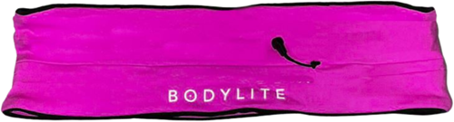 Bodylite Gear ceinture sport bande de compression rose fluo small running