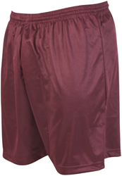 Precision short de football micro-rayures adulte marron M sport