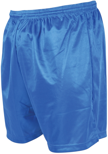 Precision short de football micro-rayures adulte Royal M short de sport
