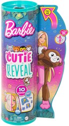 BEX Barbie poupée mode Cutie Reveal Jungle Singe avec surprises