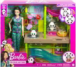 BEX Barbie Coffret Panda Rescue poupées et accessoires