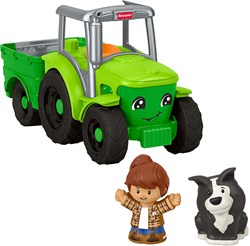 Fisher-Price Little People tracteur - jouet musical de ferme pour tout-petits