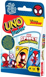 Mattel UNO Junior jeu de cartes Spidey & Friends pour enfants