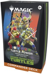 Asmodee Magic The Gathering Teenage Mutant Ninja Turtles Commander Deck 100 cartes