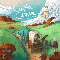 Asmodee Creature Caravan jeu de cartes - stratégie et aventure