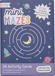 Ooly Jeux de papier Cartes d'activités Mini labyrinthes