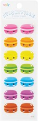 Ooly Stickiville - Stickers Macarons en forme de peau