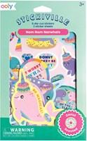 Ooly Stickiville autocollants parfumés narvals - 2 feuilles & 6 découpés