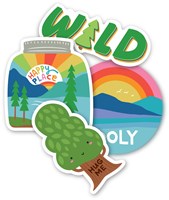 Ooly set de stickers Stickiville Wild Outdoors vinyle pour enfants-2
