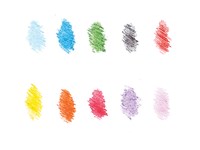 Ooly crayons ergonomiques - set de 10 couleurs - pour gauchers et droitiers-2