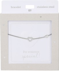 Depesche bracelet argenté - Heart of Gold bijou femme cadeau