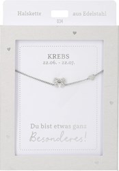 Depesche collier argent zodiaque Cancer cadeau bijou