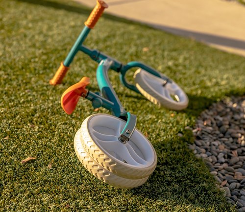 Yvolution Yvelo Vélo D'équilibre junior Air Vert foncé-2