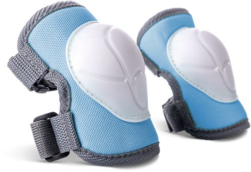 Yvolution protection contre les chutes bleu medium - set de protection enfants-2