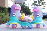 Yvolution patins enfants Twista réglables rainbow taille 30-34 patins-2