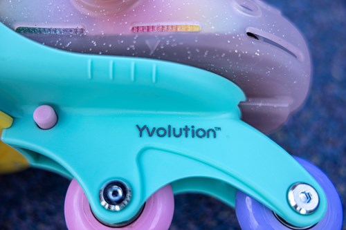 Yvolution patins enfants Twista réglables rainbow taille 30-34 patins-3