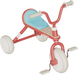 Yvolution - Tricycle Classic Rouge - Look Vintage - Siège Confortable