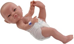 Paola Reina Pop Bebitos fille blanche (45cm/couche)