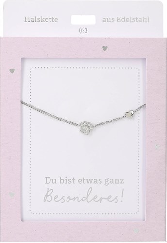 Depesche collier patte argentée - bijoux pour enfants et ados