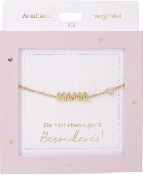 Depesche bracelet doré Mama cadeau pour filles et femmes