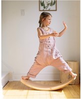 Kinderfeets Planche d'équilibre en bois / planche d'équilibre pour enfants - Naturel-2