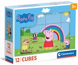 Clementoni blocs de construction Peppa Pig - jouet éducatif pour tout-petits
